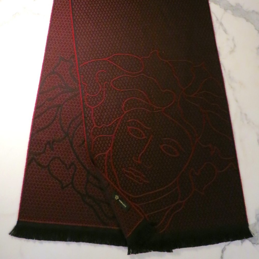 VERSACE CASHMERE SCARF